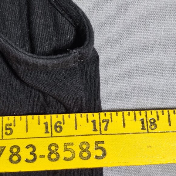 Adidas Tank Top women's size S black with white logo loose fit - Picture 8 of 9